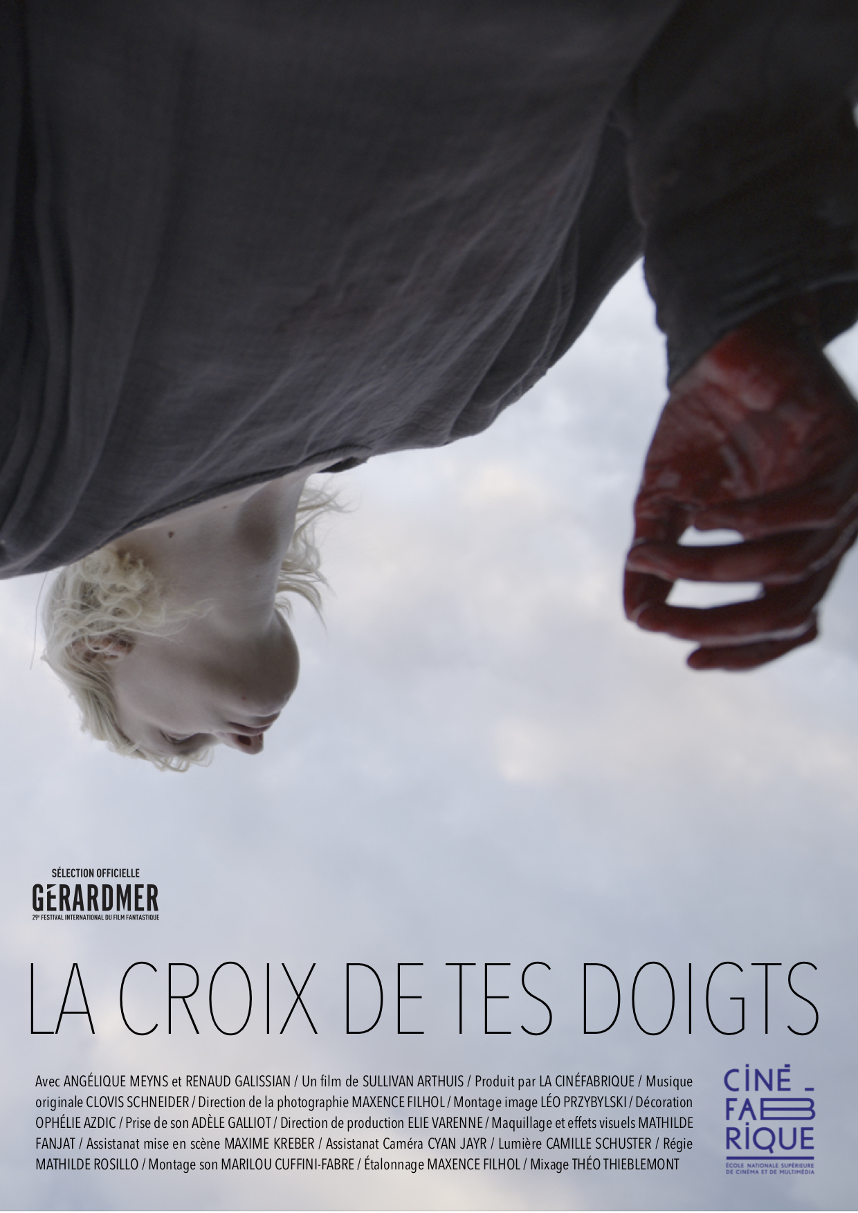 affiche du film La Croix de tes doigts