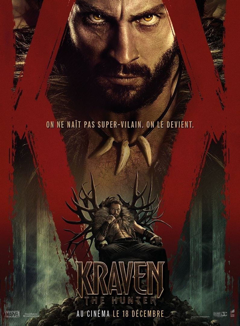 affiche du film Kraven The Hunter