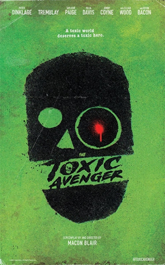 affiche du film The Toxic Avenger