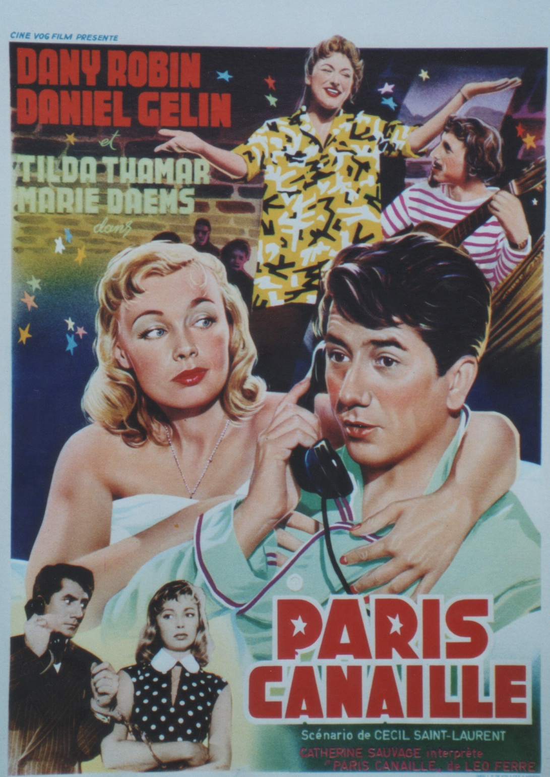 affiche du film Paris canaille