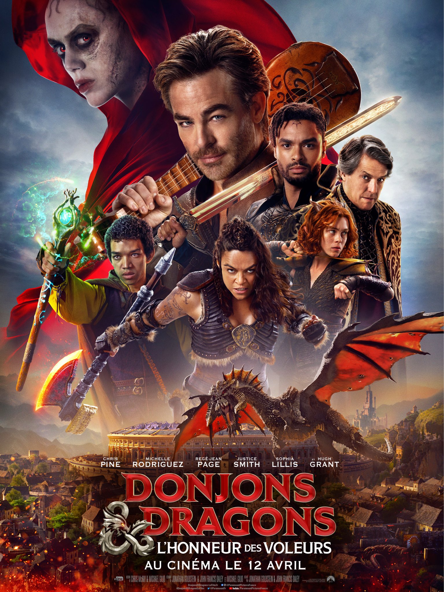 affiche du film Donjons & Dragons : L'Honneur des Voleurs