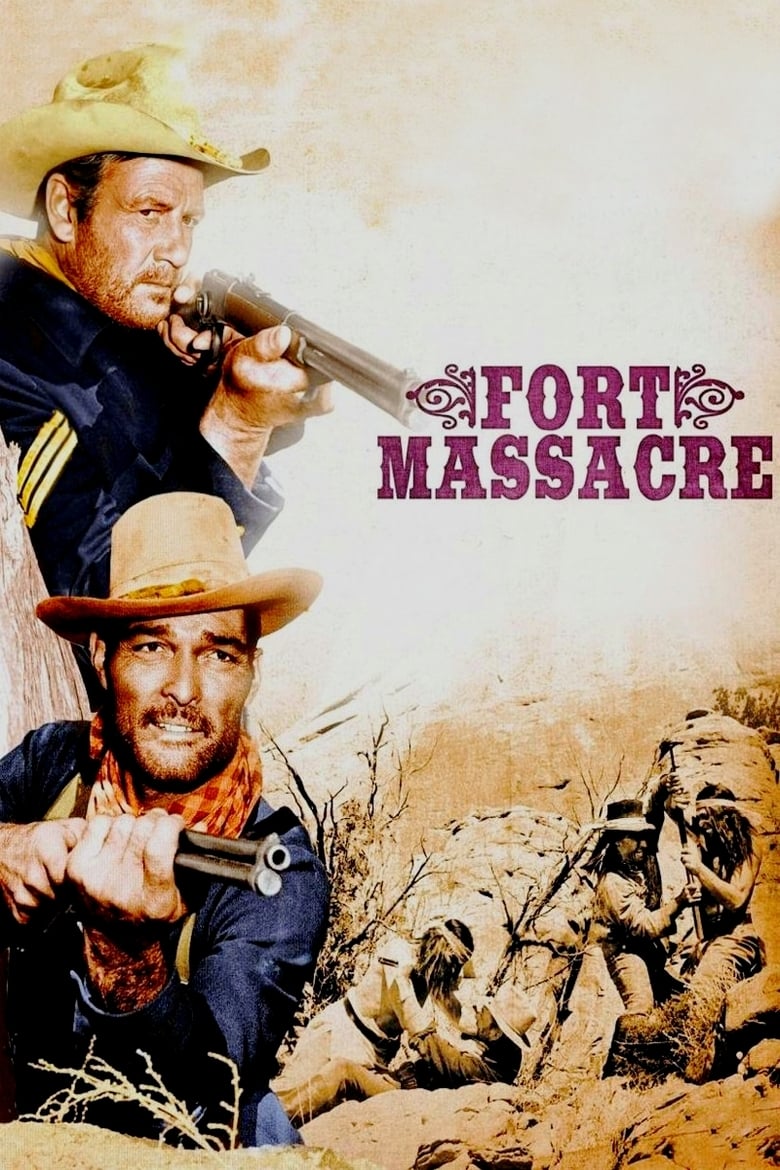 affiche du film Fort Massacre