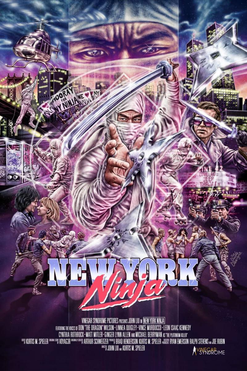 affiche du film New York Ninja