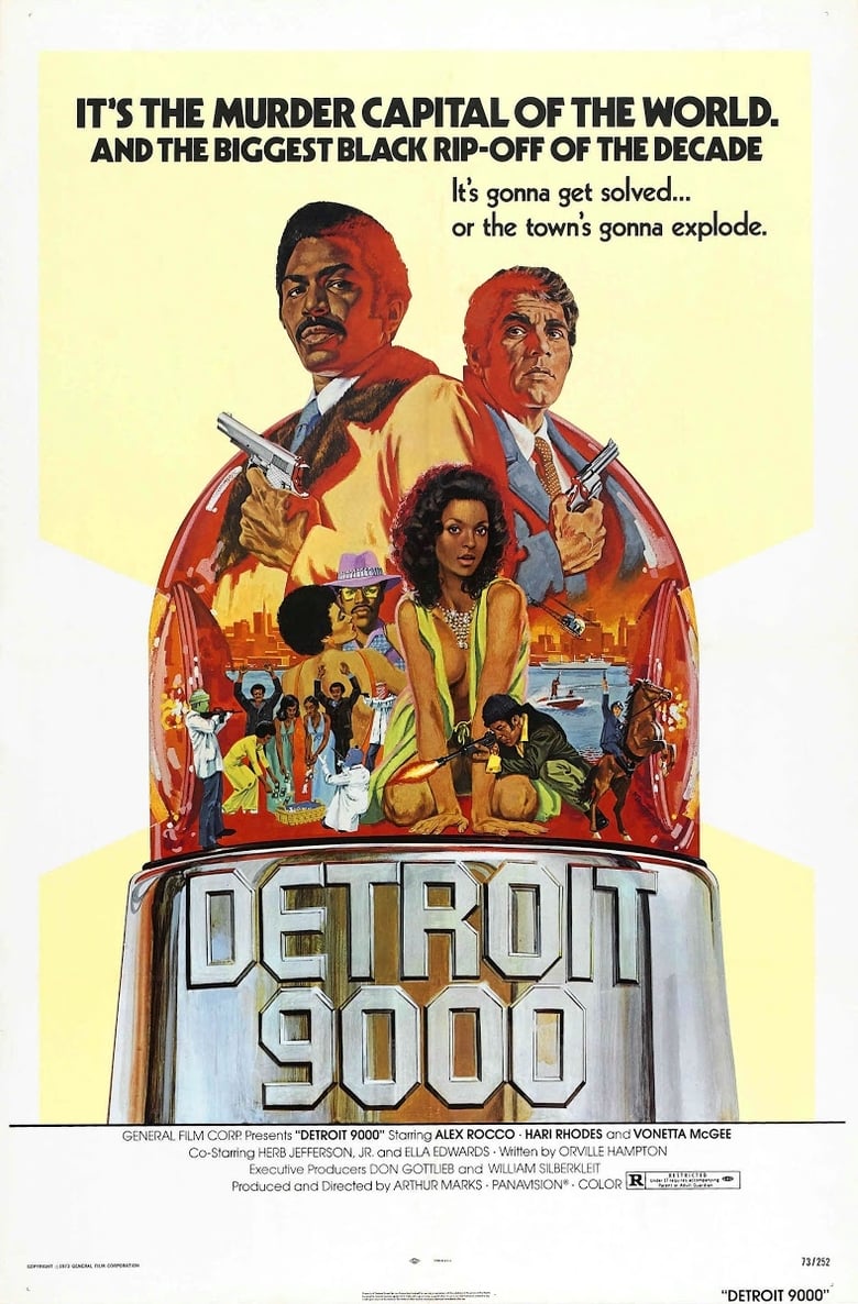 affiche du film Detroit 9000