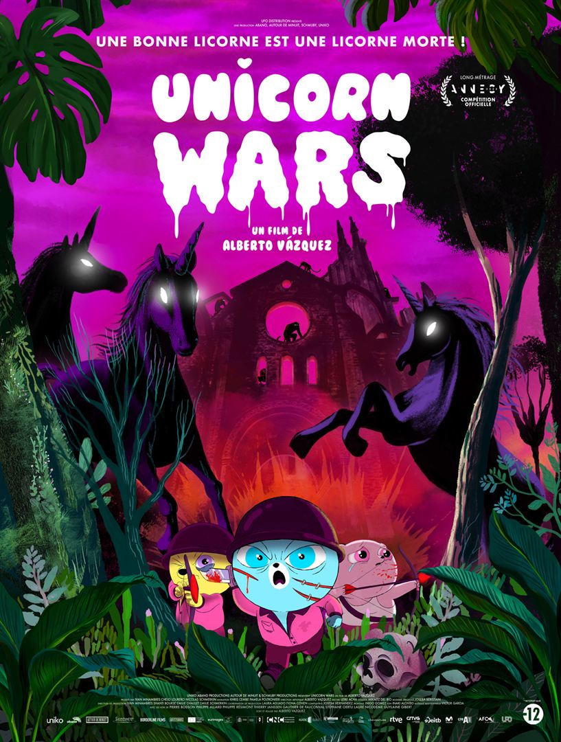 affiche du film Unicorn Wars