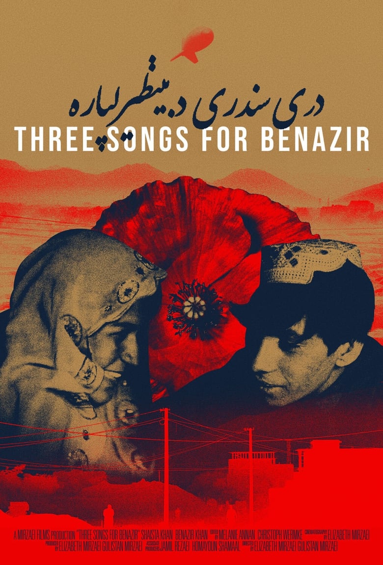 affiche du film Trois chansons pour Benazir