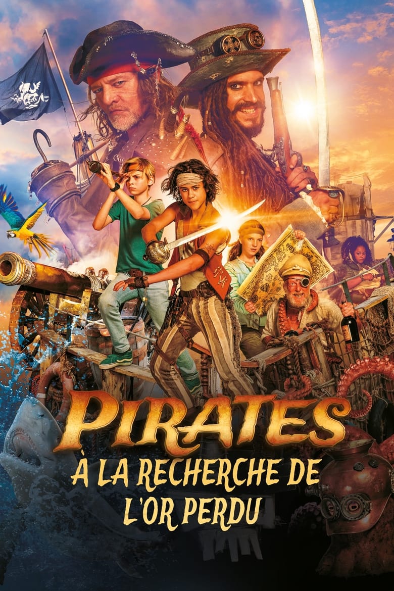 affiche du film Pirates : À la recherche de l'or perdu