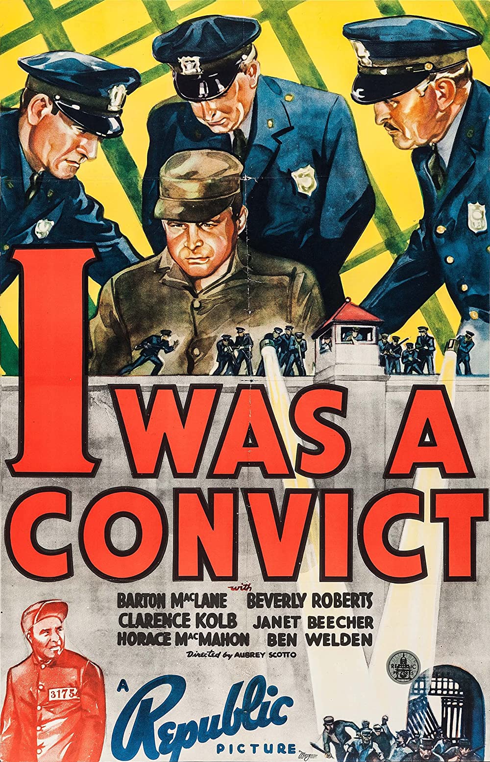 affiche du film I Was a Convict