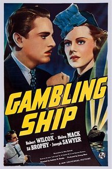 affiche du film Gambling Ship