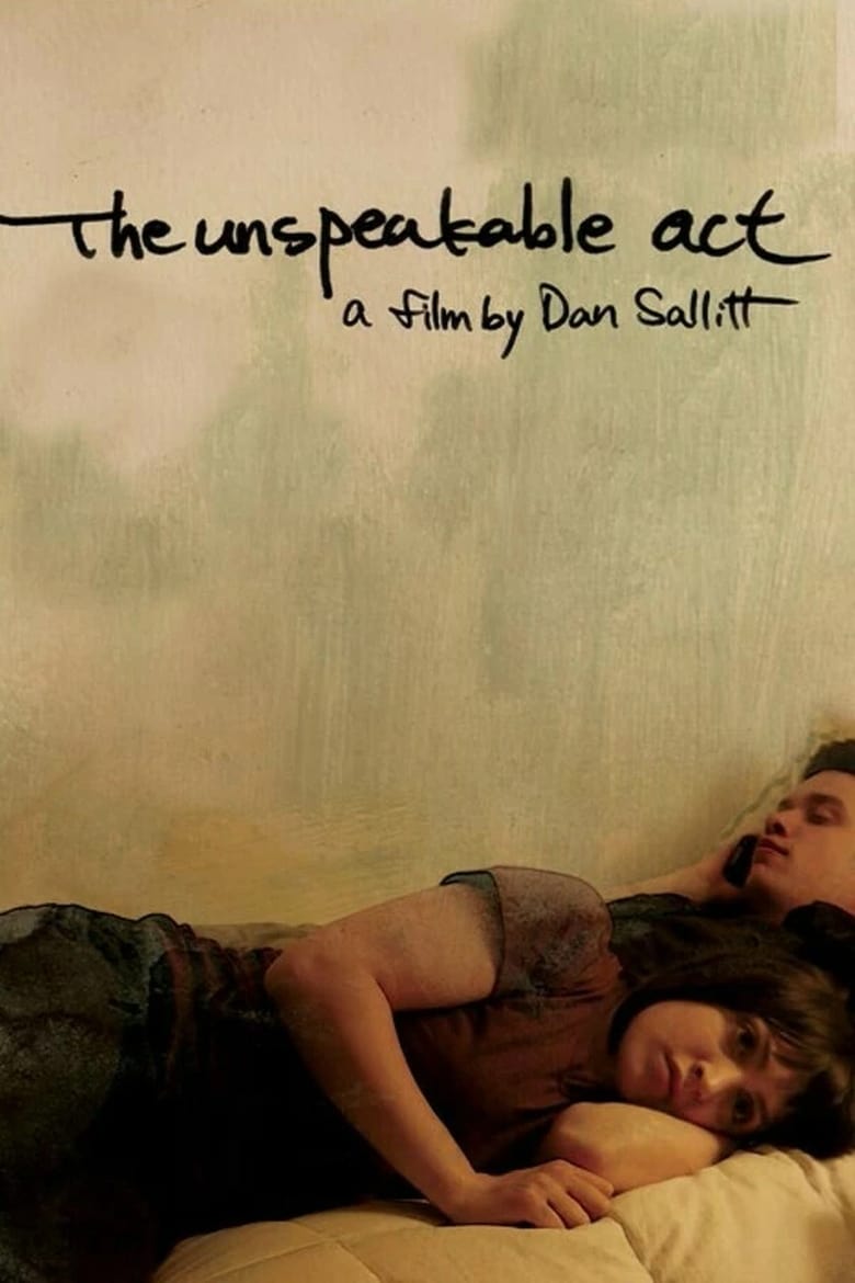 affiche du film The Unspeakable Act
