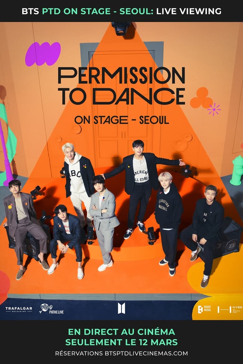affiche du film BTS Permission to Dance on Stage - Seoul: Live Viewing