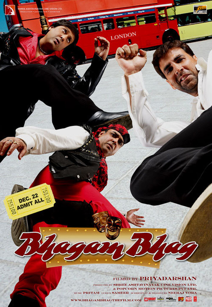 affiche du film Bhagam Bhag