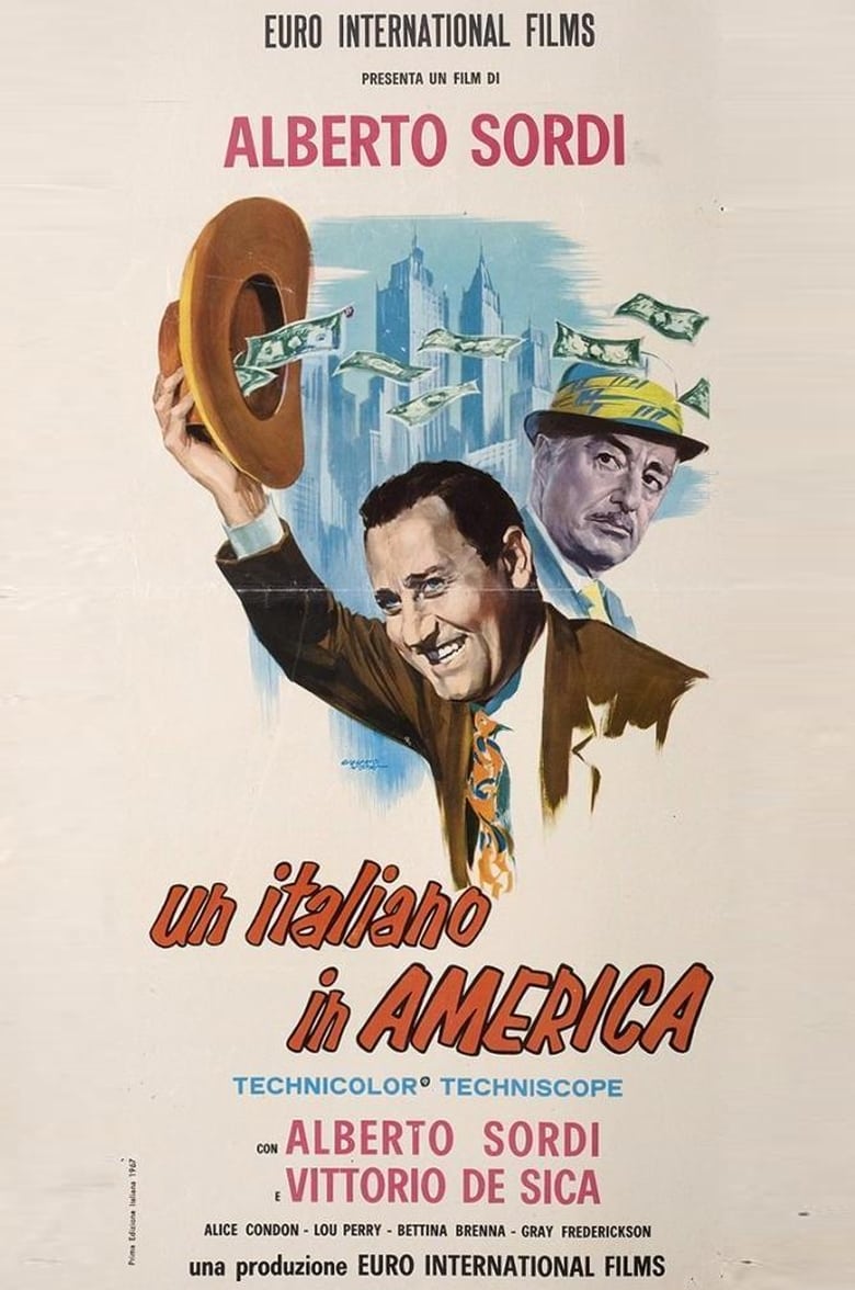 affiche du film Un italiano in America
