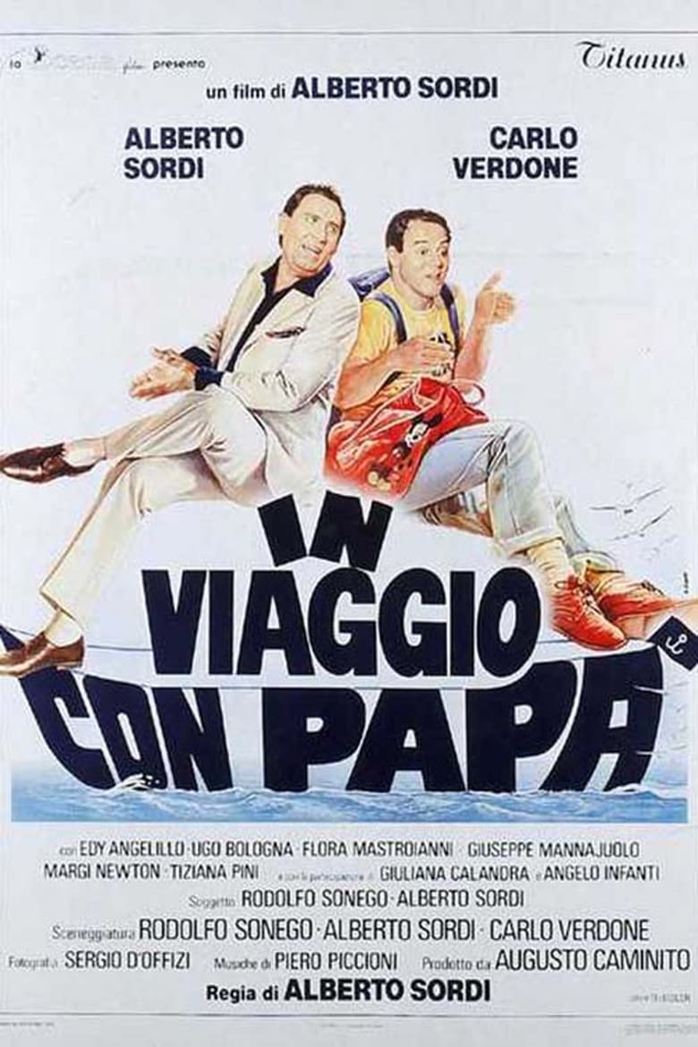 affiche du film In viaggio con papà