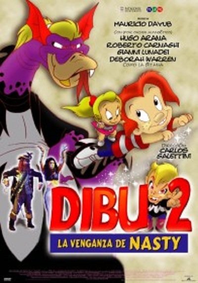 affiche du film Dibu 2 : La venganza de Nasty