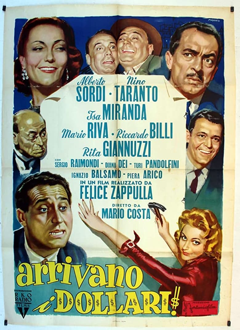 affiche du film Arrivano i dollari!