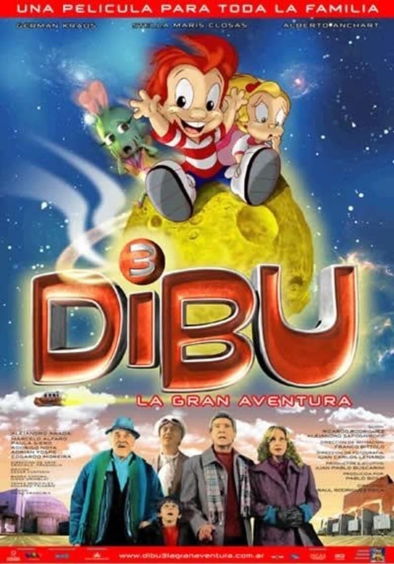 affiche du film Dibu 3 : La gran aventura