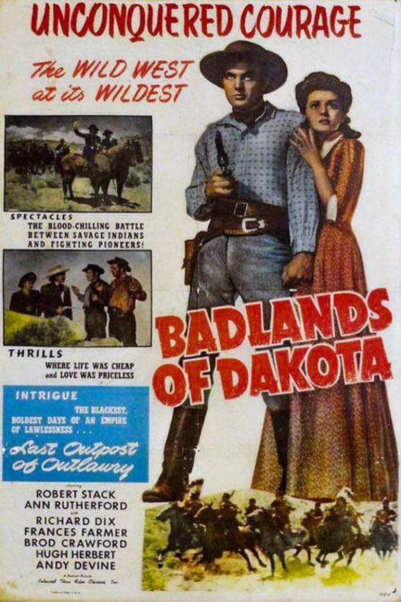 affiche du film Badlands Of Dakota