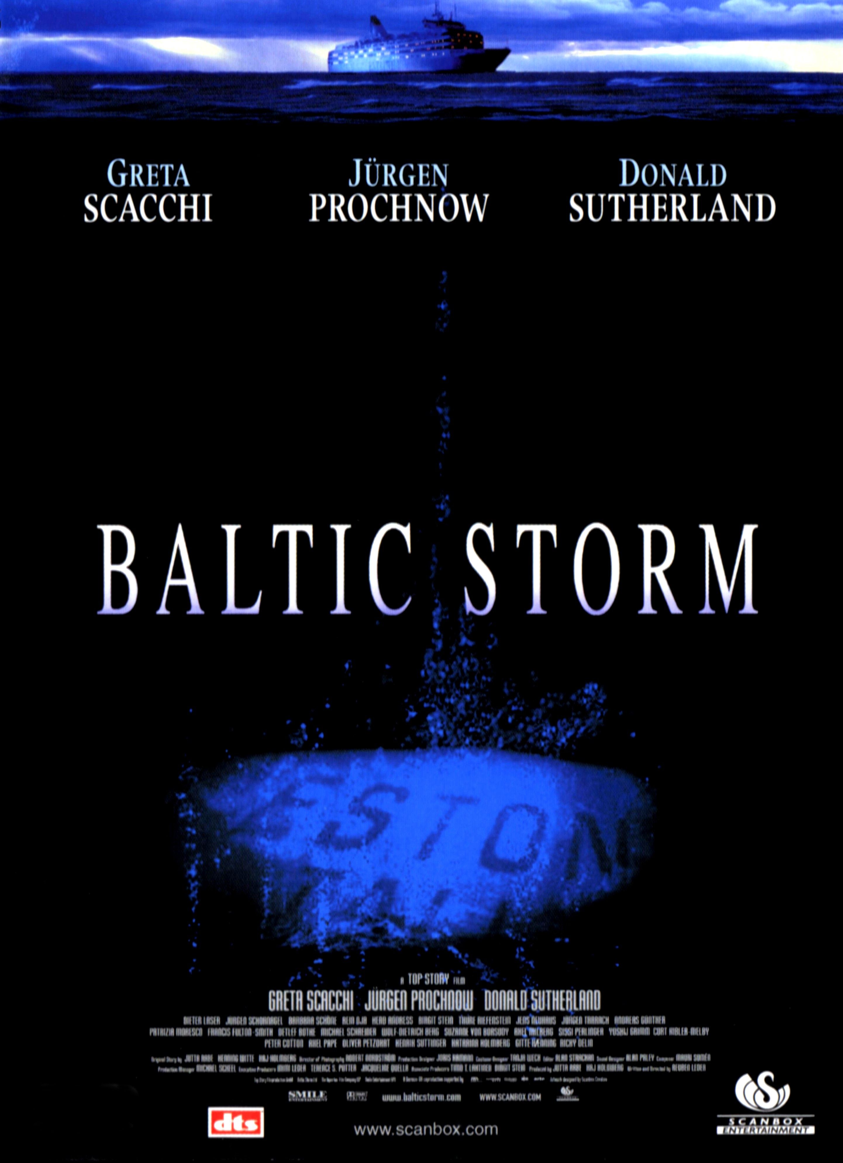 affiche du film Baltic Storm
