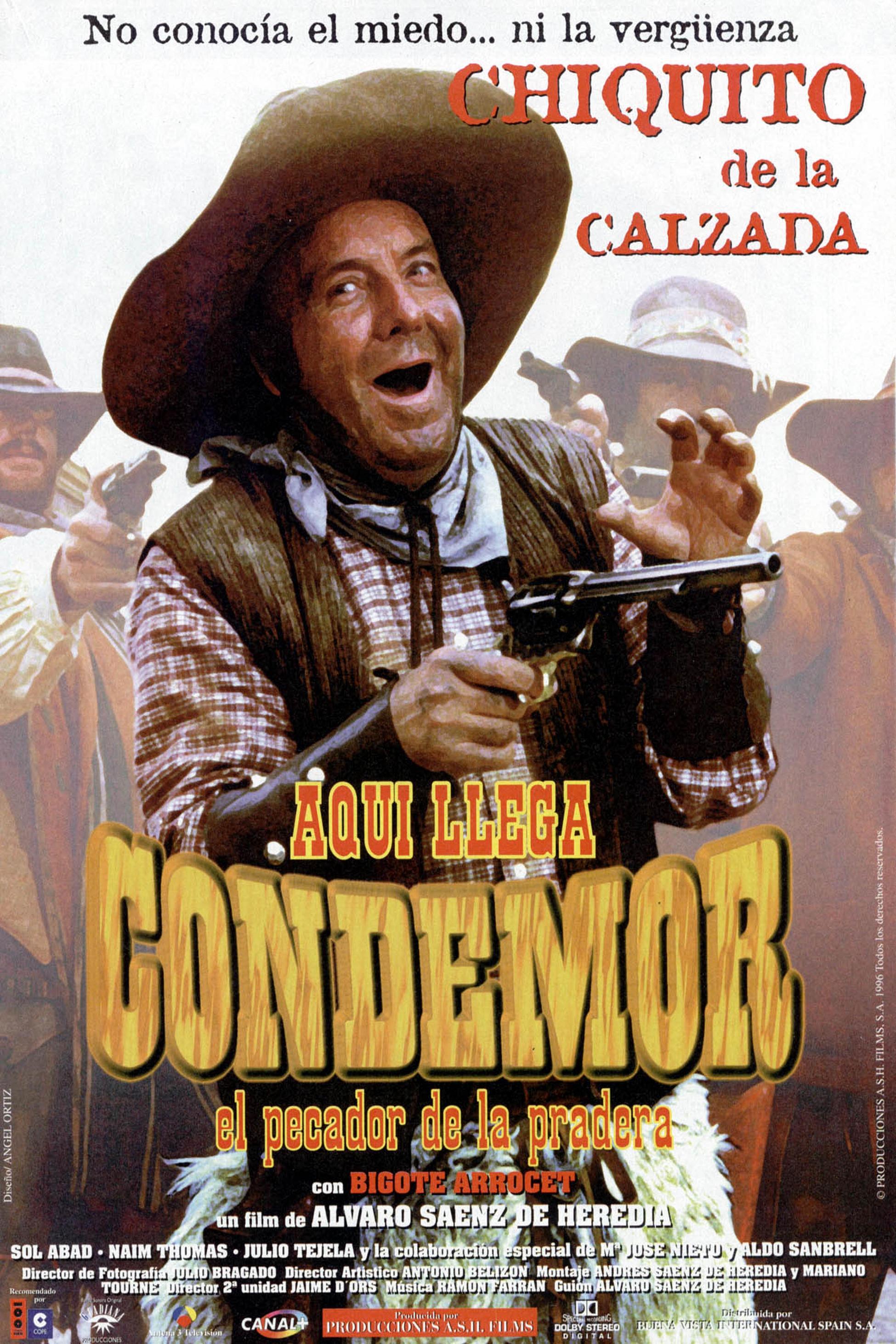 affiche du film Aquí llega Condemor, el pecador de la pradera