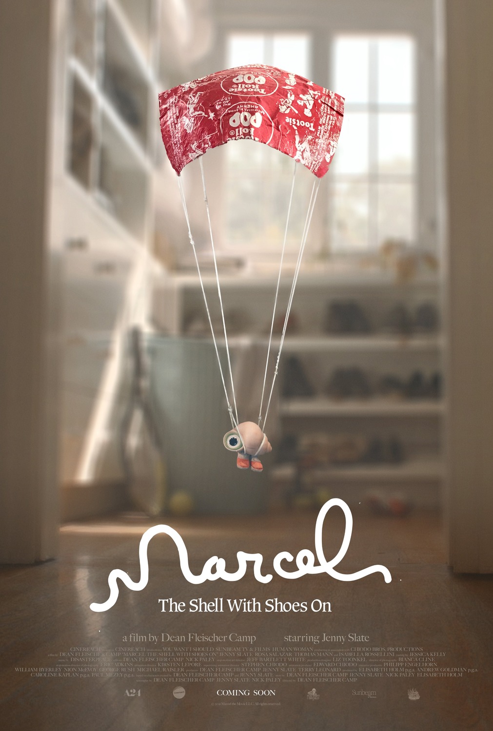 affiche du film Marcel le coquillage (avec ses chaussures)