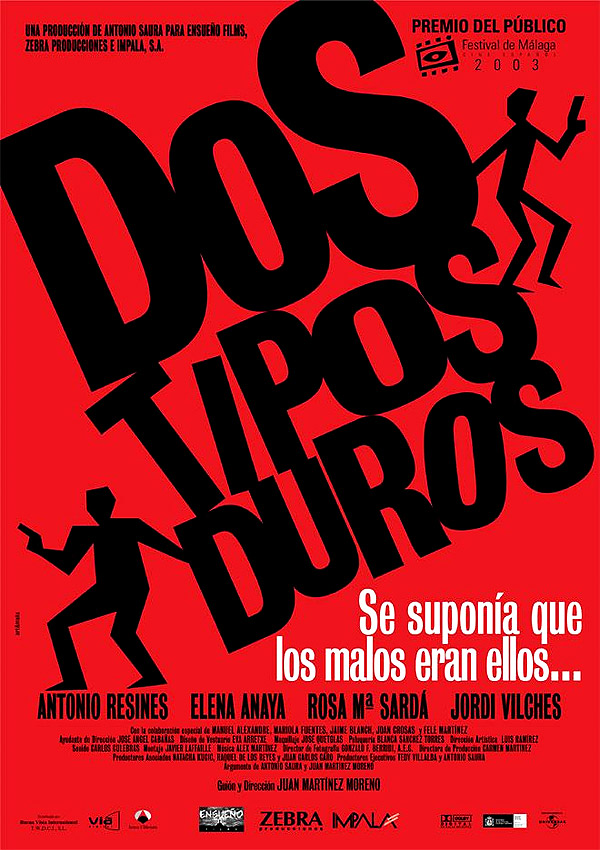 affiche du film Dos tipos duros