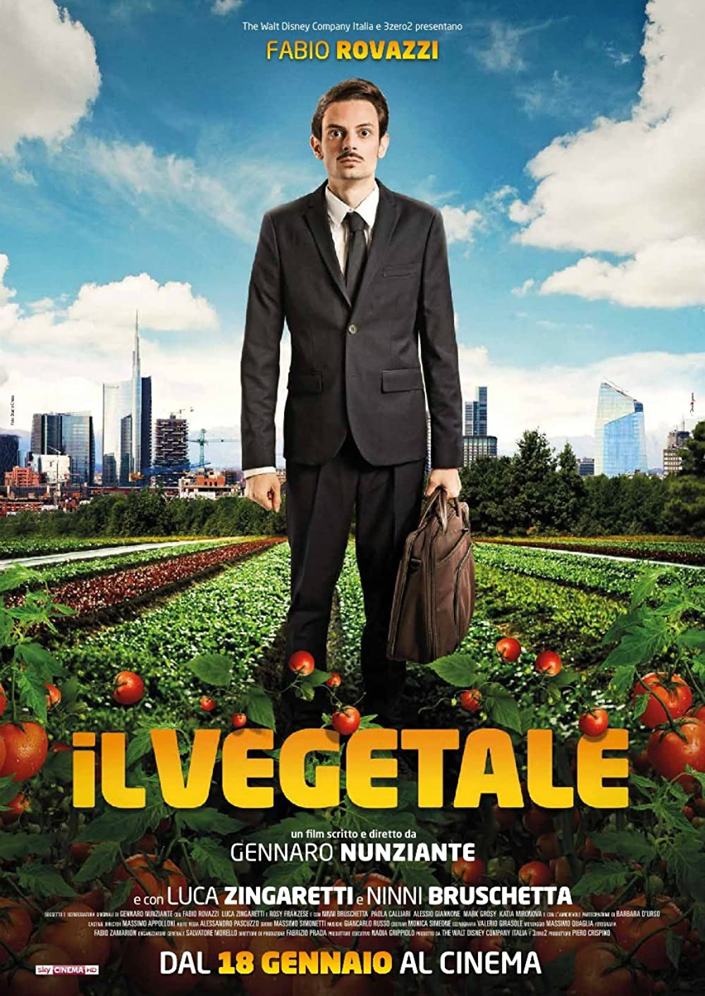 affiche du film Il vegetale