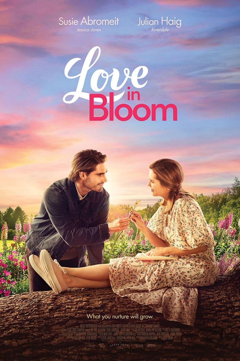 affiche du film L'amour en fleurs