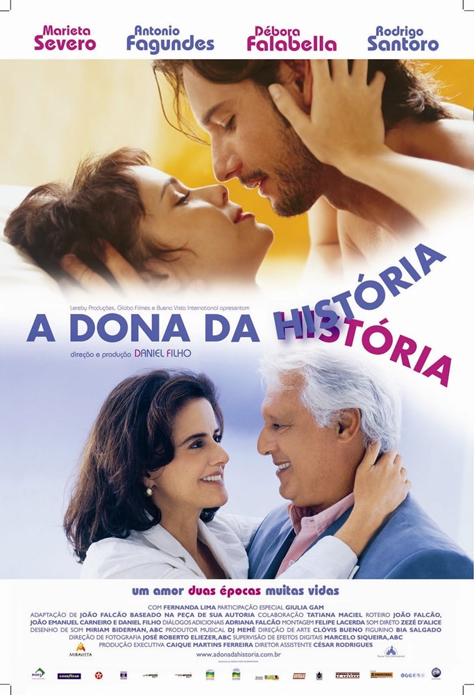 affiche du film A Dona da História