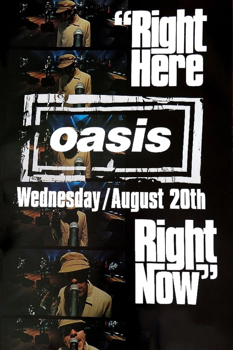 affiche du film Oasis: Right Here Right Now