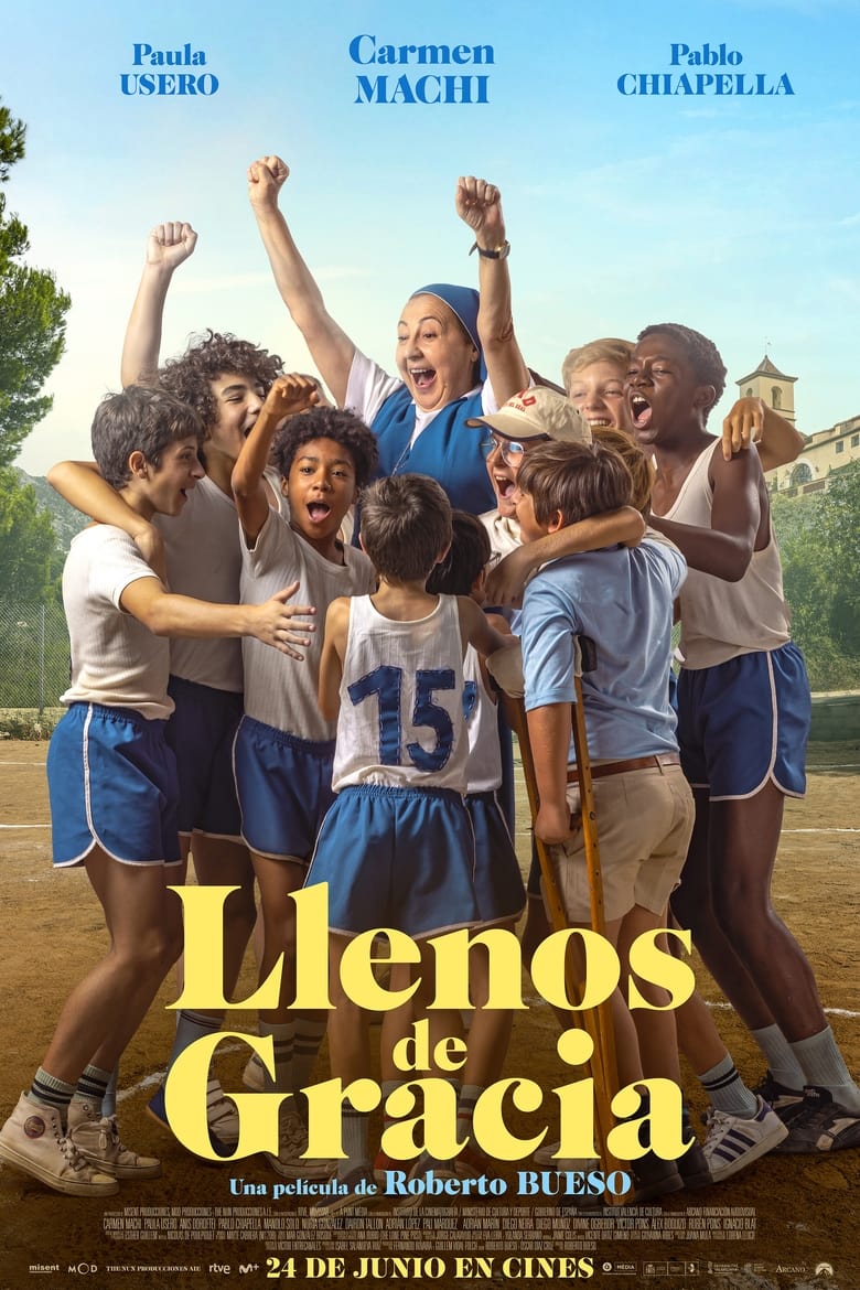 affiche du film Llenos de gracia