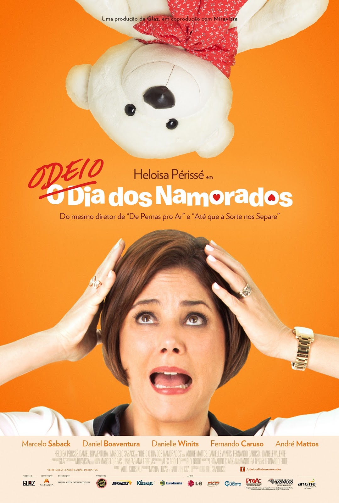 affiche du film Odeio o Dia dos Namorados