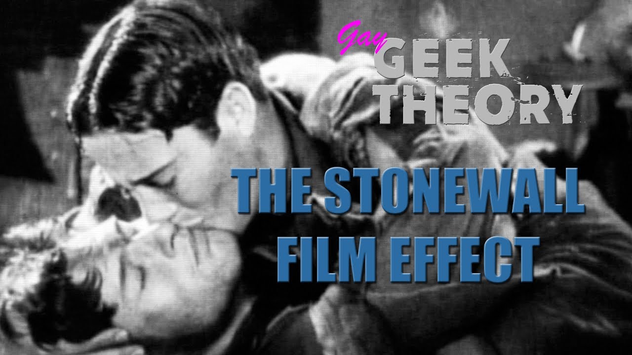 affiche du film The Stonewall Film Effect -  Gay Geek Theory