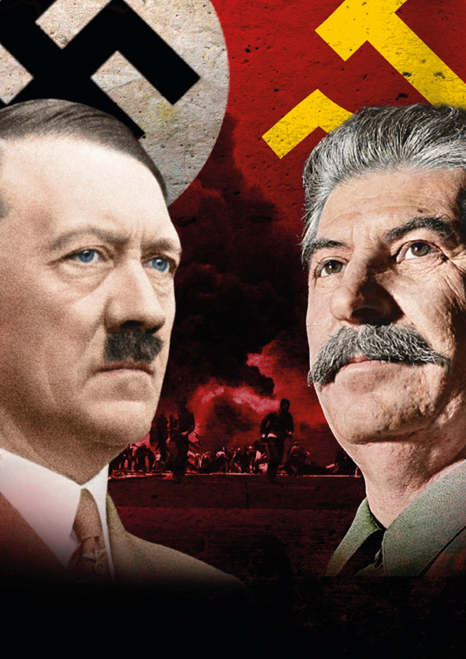 affiche du film Hitler - Staline, le choc des tyrans