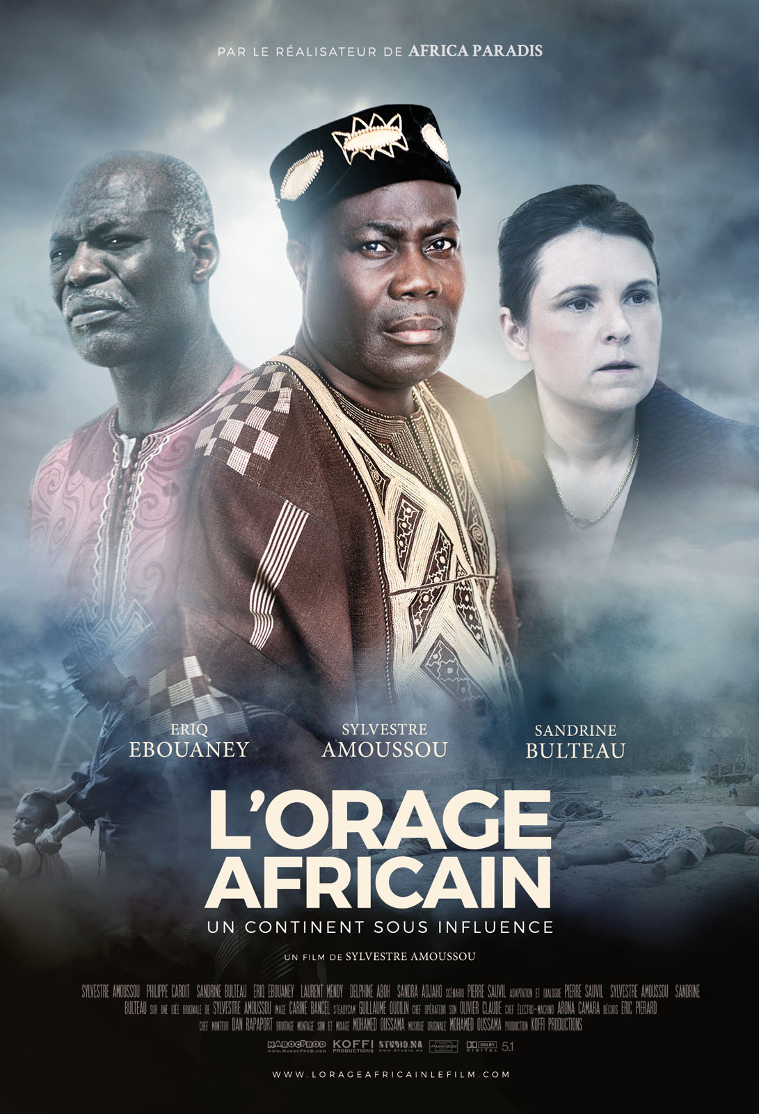 affiche du film L'Orage africain : un continent sous influence