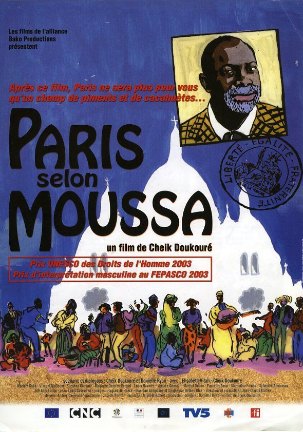 affiche du film Paris selon Moussa