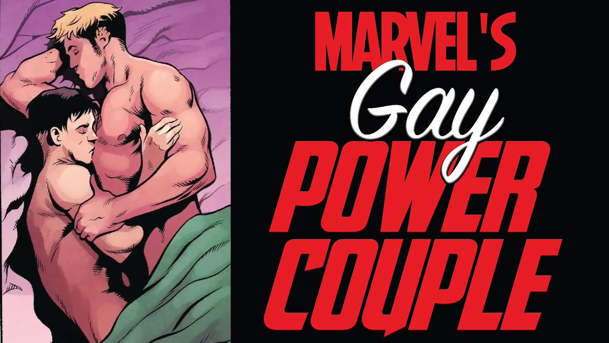 affiche du film The Scarlet Witch and Marvel’s Gay Power Couple