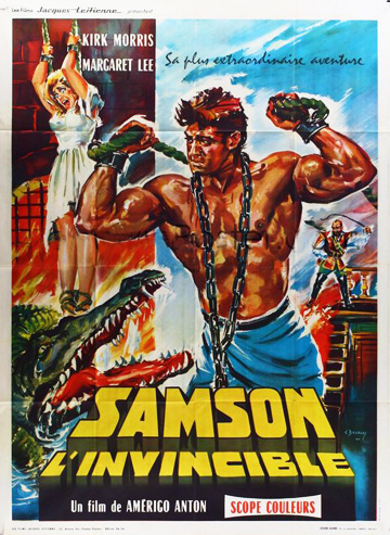 affiche du film Samson l’invincible