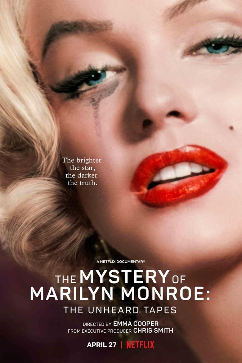 affiche du film Le Mystère Marilyn Monroe : Conversations inédites