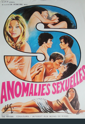 affiche du film Anomalies sexuelles