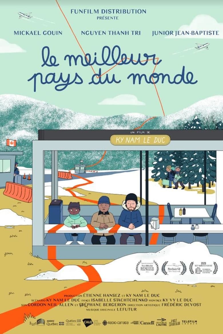 affiche du film Le meilleur pays du monde