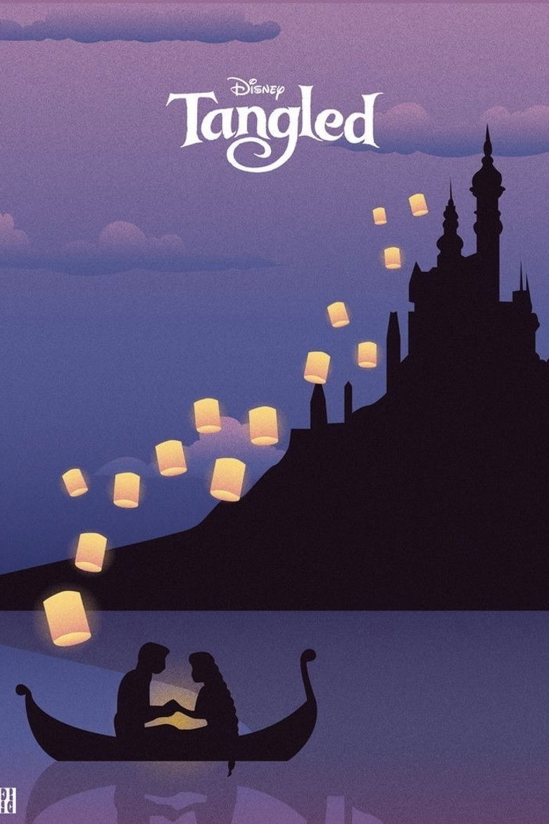 affiche du film Tangled