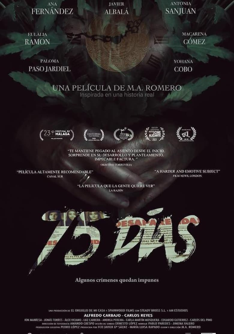 affiche du film 75 jours