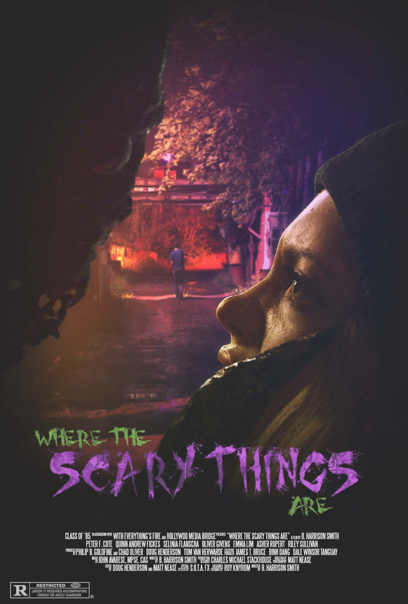 affiche du film Where the Scary Things Are