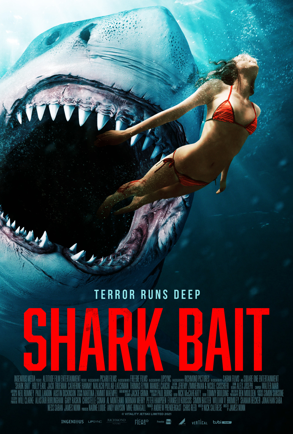 affiche du film Shark Bait