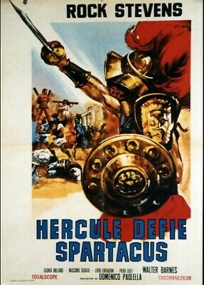 affiche du film Hercule défie Spartacus