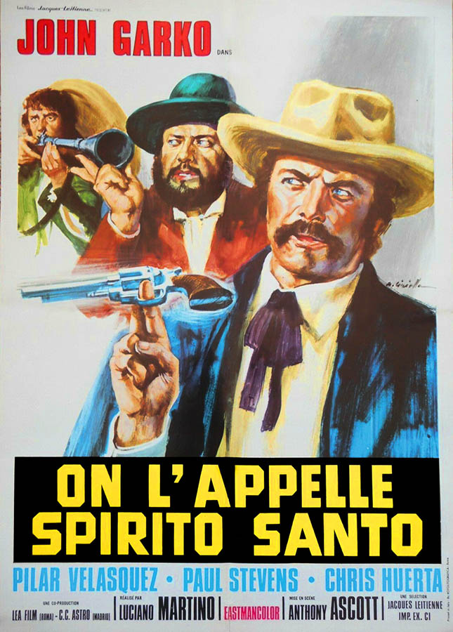 affiche du film On l'appelle Spirito Santo