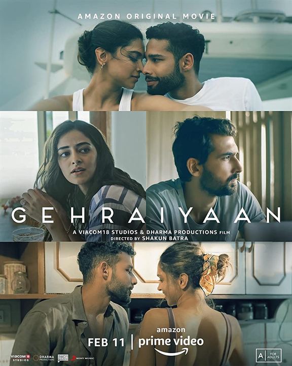 affiche du film Gehraiyaan