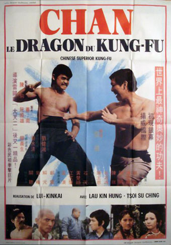 affiche du film Chan le dragon du kung-fu