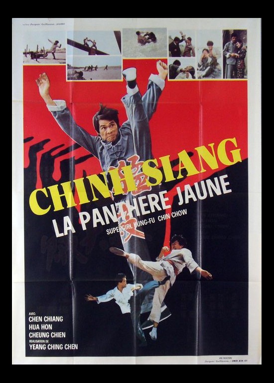 affiche du film Chin Siang la Panthère jaune